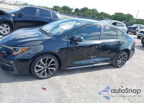 2021 Toyota Corolla Se из США, поврежденный, VIN JTDS4MCE3MJ063914